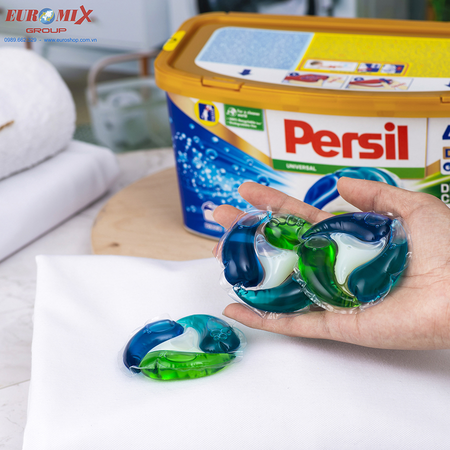 Viên PERSIL Giặt Xả Kháng Khuẩn 4in1 Cao Cấp 11 Viên