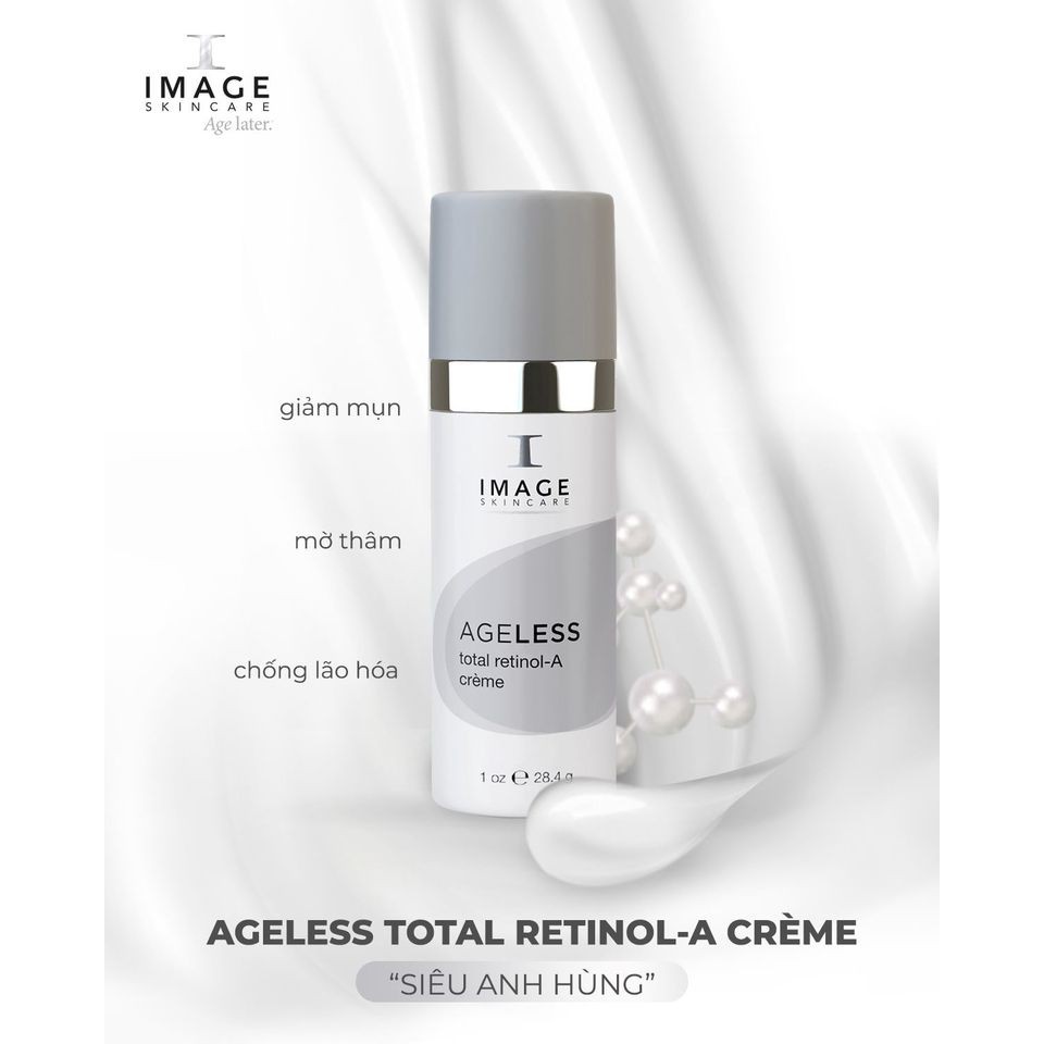 Kem trẻ hóa làm mờ vết thâm Image Ageless Total Retinol A Creme