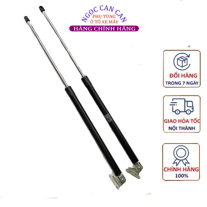 Ty chống cốp, capo xe Toyota Hiace Tải van 3 chỗ,Đời 2008,máy dầu chịu tải 1000N chiều dài 80cm