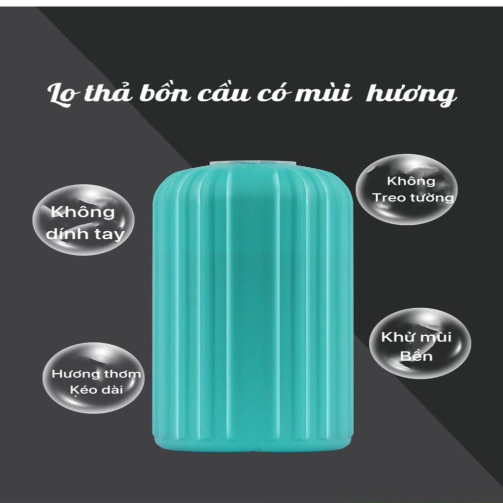 (mẫu mới)Lọ thả bồn cầu hàn quốc,lọ tẩy bồn cầu diệt khuẩn khử mùi phiên bản mới với 3 màu sắc tự nhiên