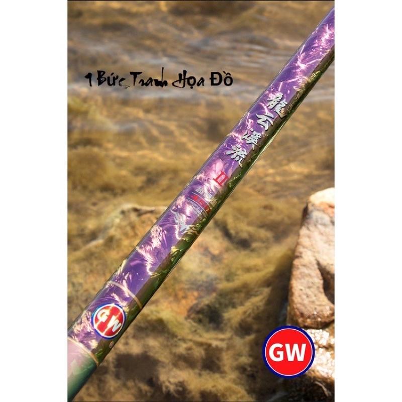 Cần câu tay dài 6m3 - 8H loại 1 thu gọn 1m1 tải cá 10kg tặng cước câu + phao + lưỡi câu + chì
