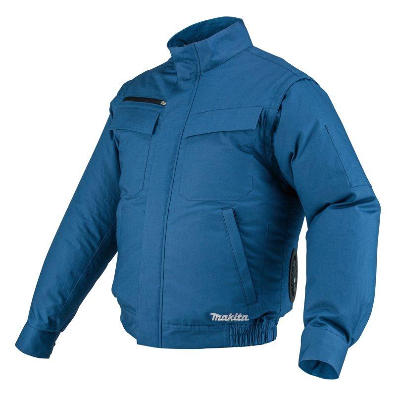 ÁO KHOÁC LÀM MÁT DÙNG PIN SIZE M MAKITA (KHÔNG KÈM PIN VÀ ĐẾ SẠC) DFJ312AM- HÀNG CHÍNH HÃNG