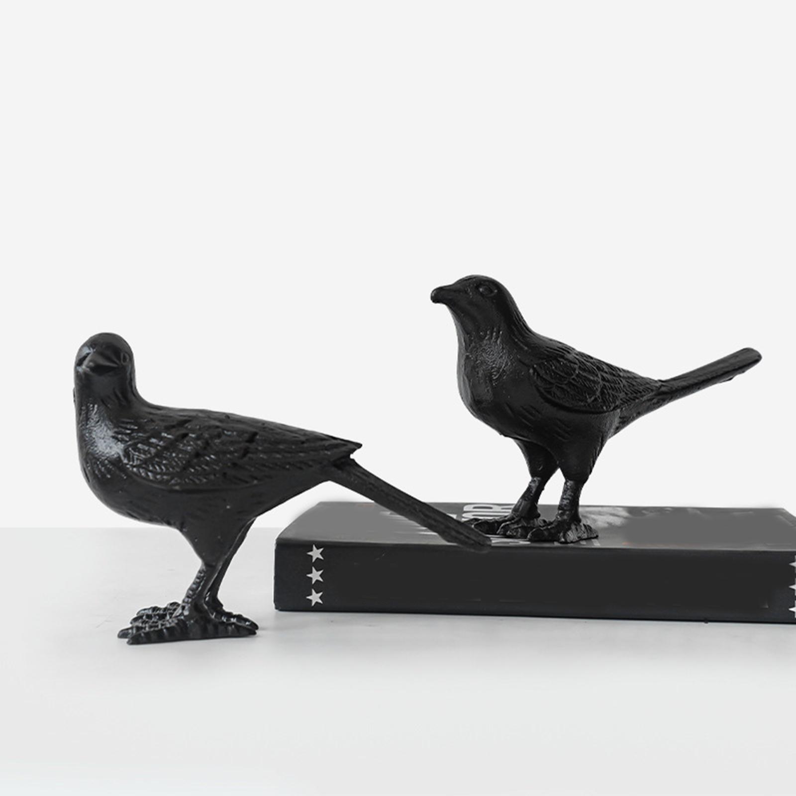 Bird Figurine Art Sculpture Crafts Bird Statue for Festival Shelf Decoration
