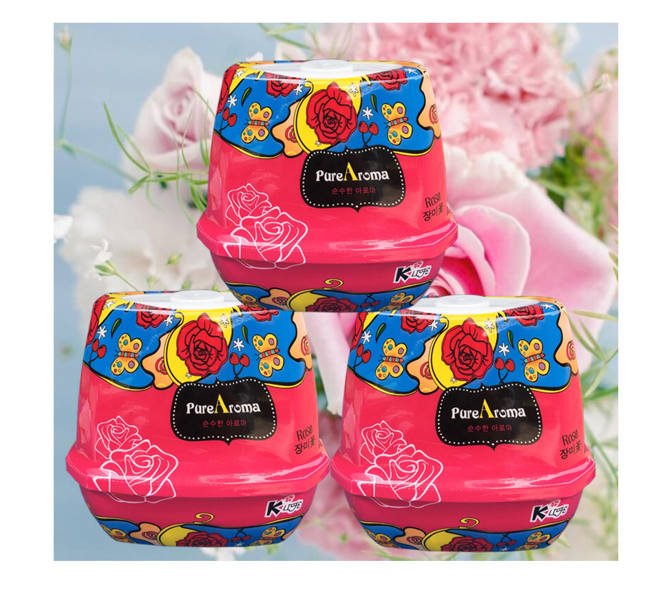 Combo 3 hộp Sáp thơm Pure Aroma 180g hương hoa hồng