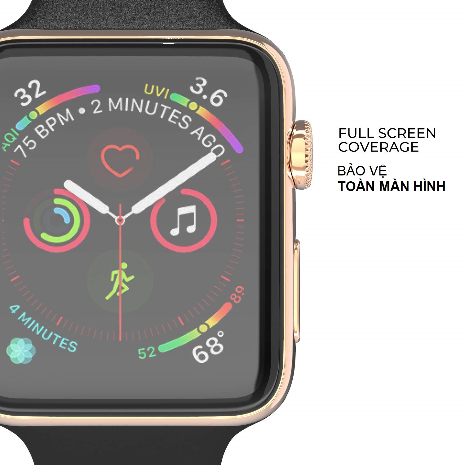 Miếng Dán Cường Lực 3D Dành Cho Apple Watch