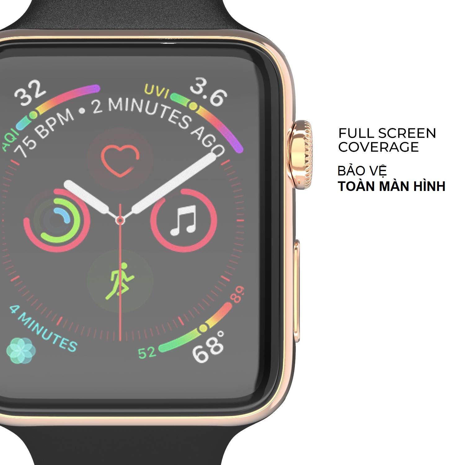 Miếng Dán Cường Lực 3D Dành Cho Apple Watch