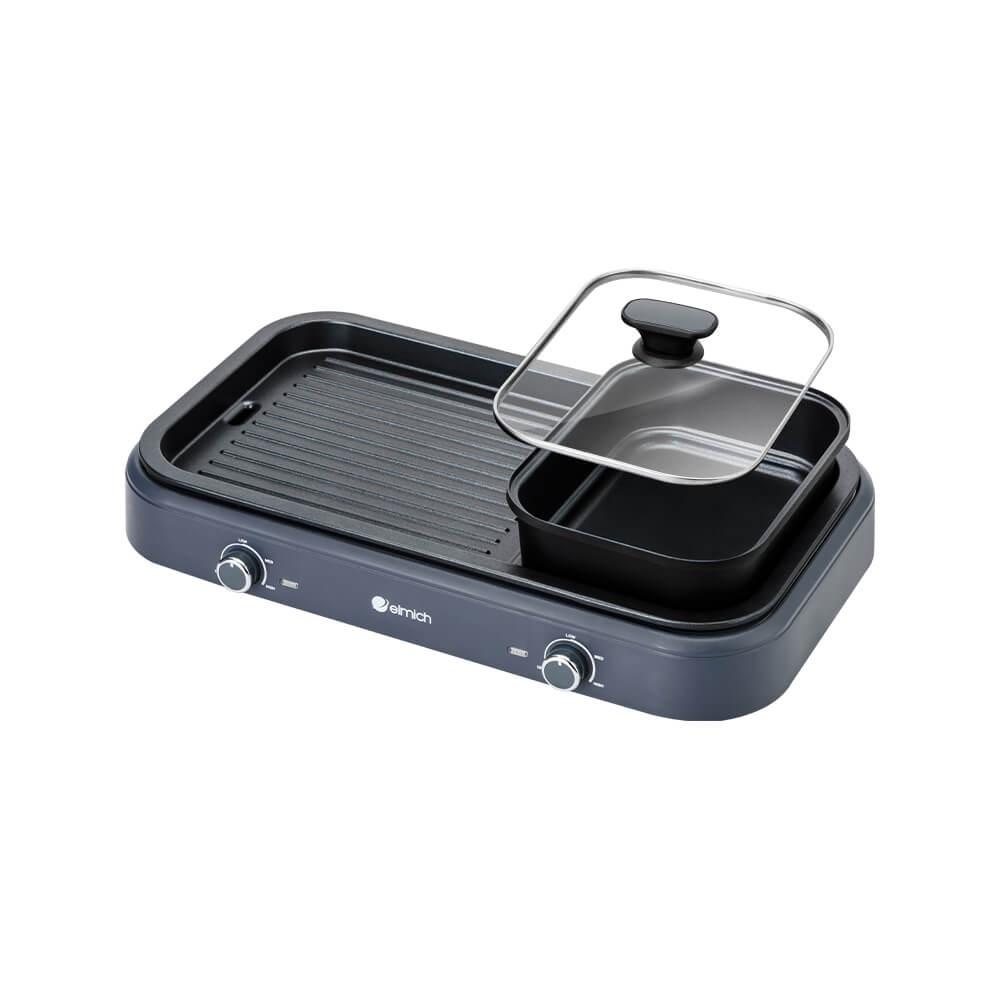 Bếp nướng lẩu đa năng Elmich HGE-3908 - Hàng chính hãng