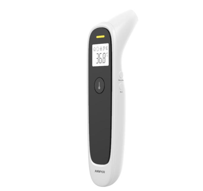 Nhiệt kế điện tử hồng ngoại không tiếp xúc, đo trán và tai 4 in 1 Jumper JPD-FR302