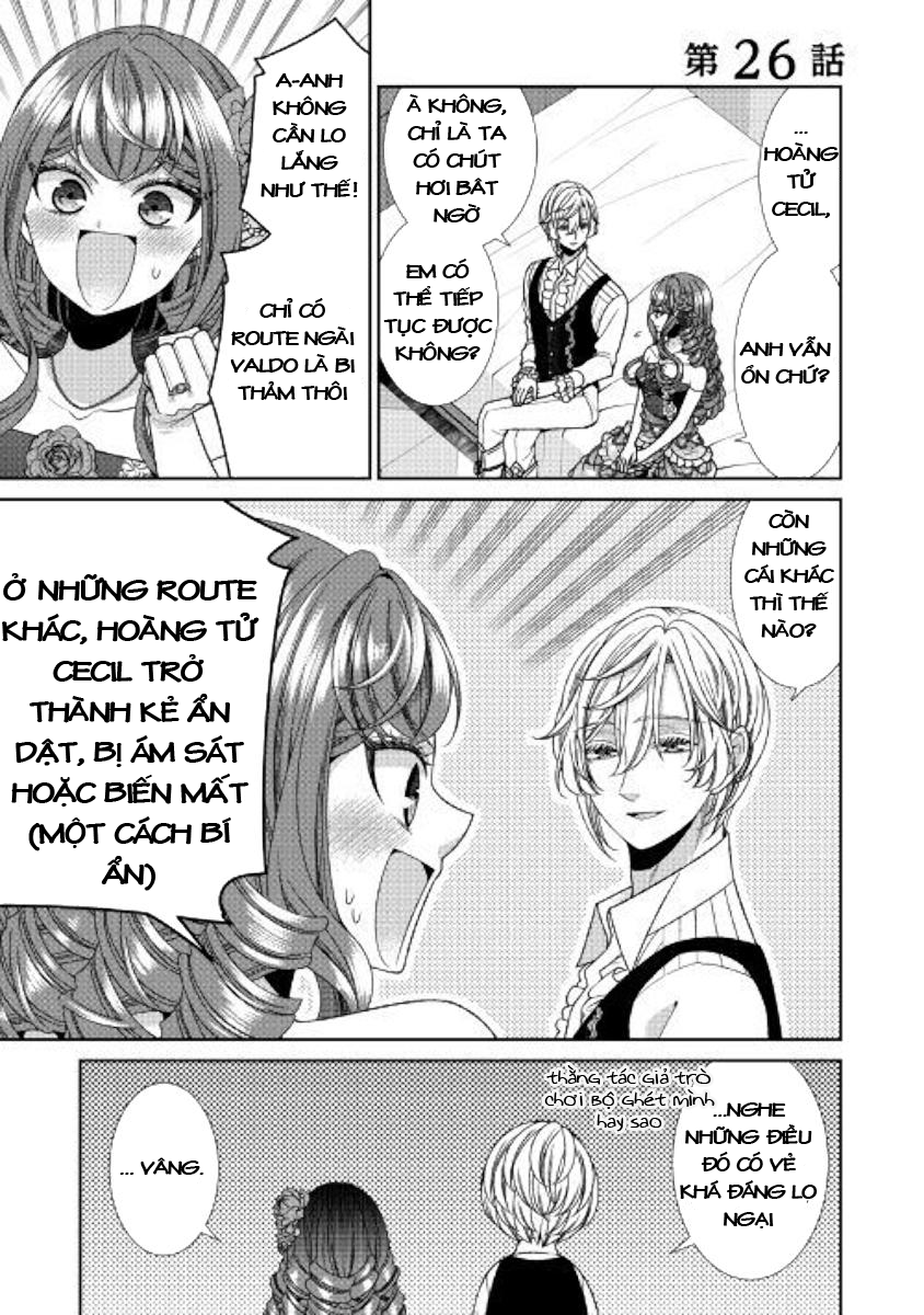 nhật ký theo dõi vị hôn thê tự nhận mình là nữ phụ phản diện 1 chapter 26 1