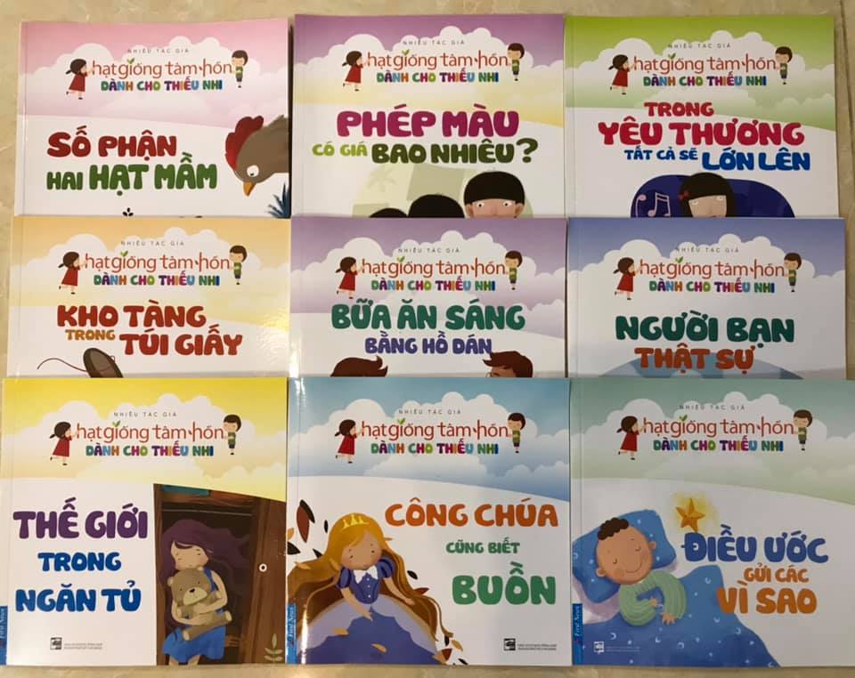 Combo Trọn Bộ 9 Quyển: Hạt Giống Tâm Hồn Dành Cho Thiếu Nhi