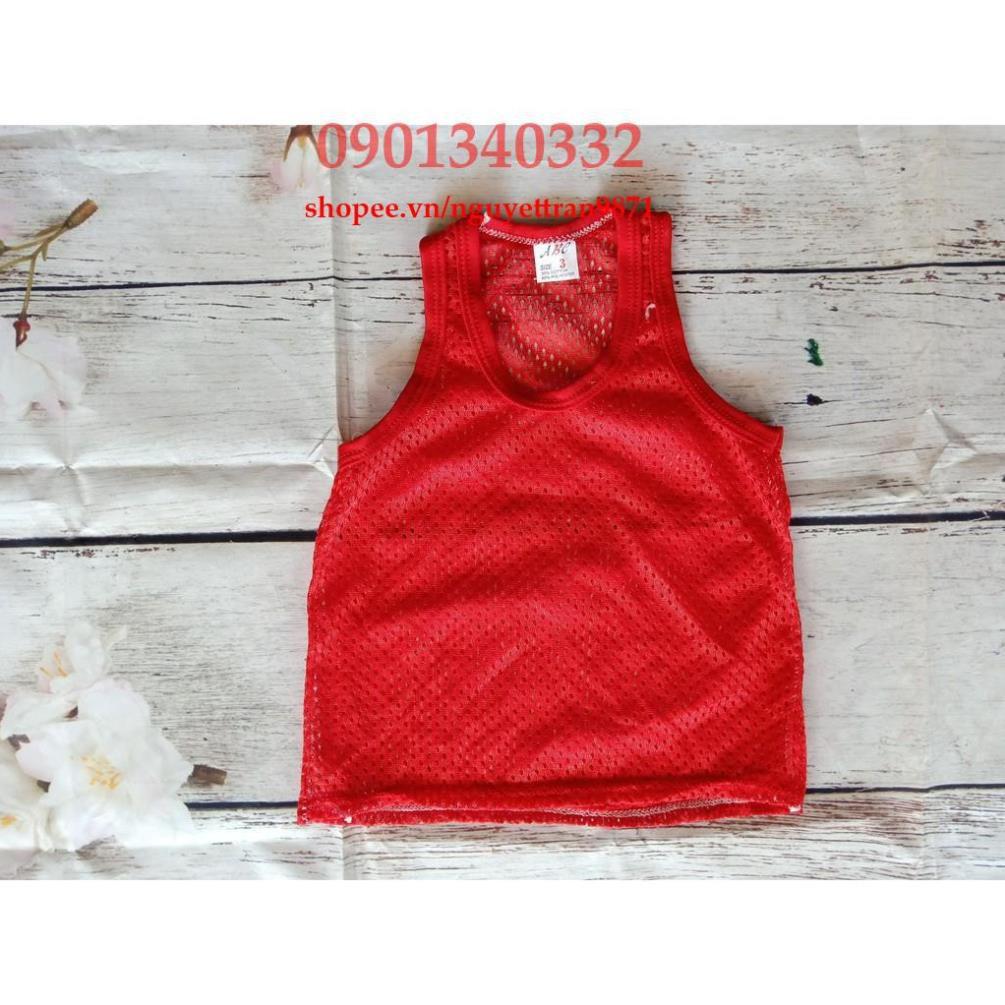 Combo 10 áo lưới bé trai 3~ 18kg