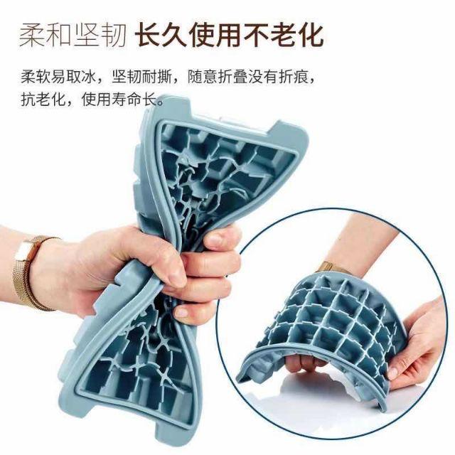 Khay làm đá,trữ đồ silicon có nắp đậy mềm dẻo dễ dàng lấy đá