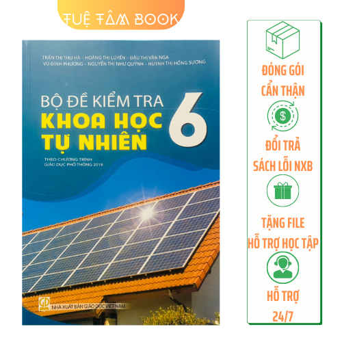 Sách - Bộ đề kiểm tra Khoa học tự nhiên 6