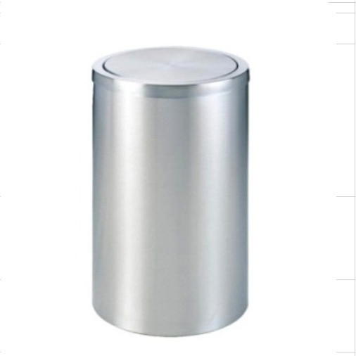 Thùng rác inox nắp lật A35-O