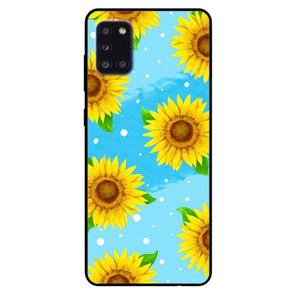 Ốp lưng dành cho Samsung Galaxy A31 mẫu Họa Tiết Hoa Vàng 2