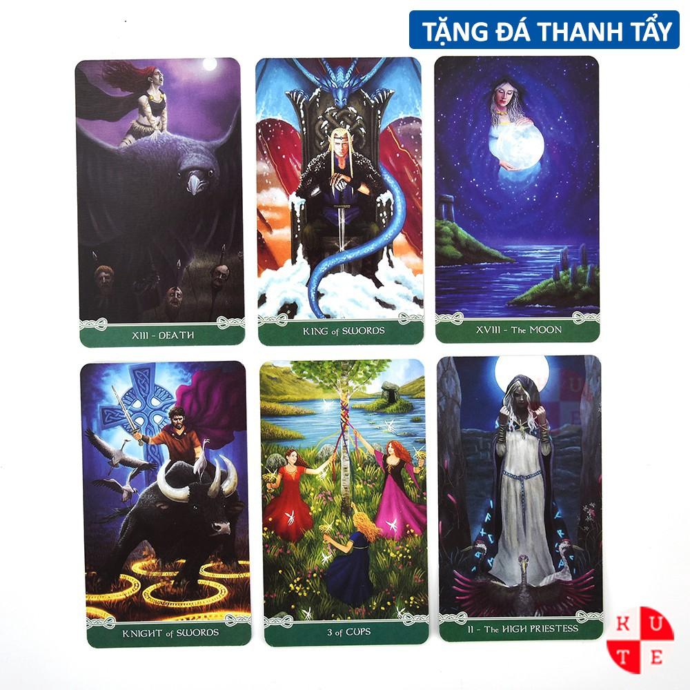 Bộ Bài Tarot Universal Celtic 78 Lá Bài Tặng File Tiếng Anh Và Đá Thanh Tẩy