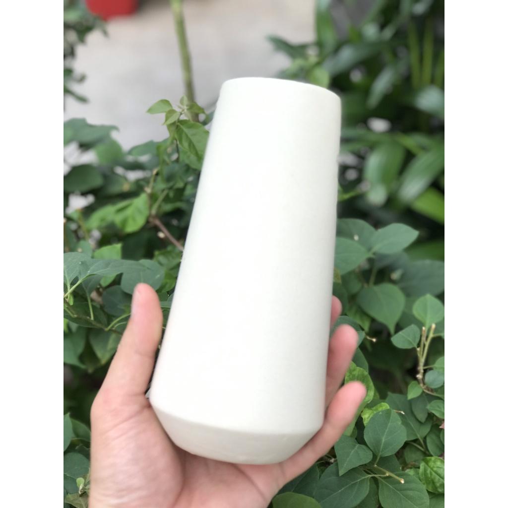 BÌNH HOA GỐM SỨ XUẤT KHẨU TRANG TRÍ DECOR BÌNH CẤM HOA XK11