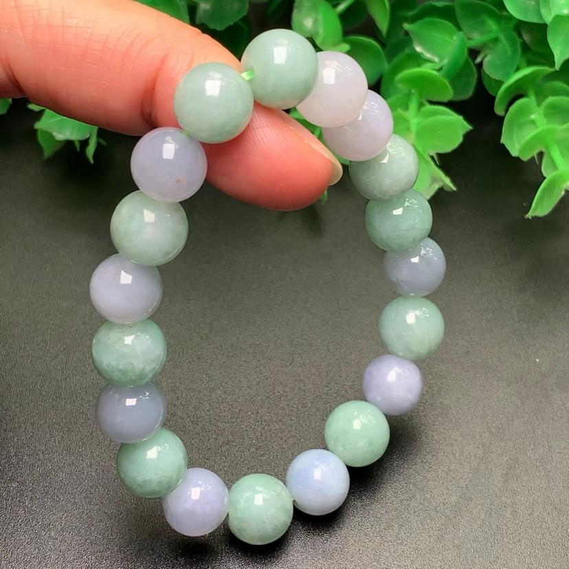 Vòng tay Ngọc phỉ thúy tự nhiên xanh tím