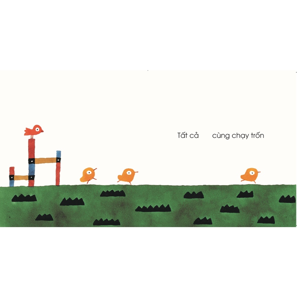 Ehon - Phát triển sáng tạo - Gà Con Chạy Trốn - Cho bé 3-6 tuổi