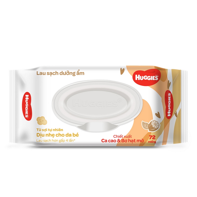 Khăn ướt huggies 72 miếng combo 6 gói