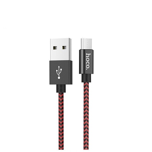 Combo cáp sạc nhanh Hoco Micro X14 Max và Micro U79  hỗ trợ chuẩn sạc micro USB như Samsung, HTC ( Giao màu ngẫu nhiên ) - Hàng chính hãng