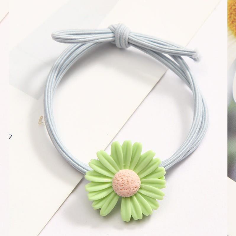 Cột tóc hoa xinh - Dây cột tóc hàn quốc, buộc tóc bé gái co giãn, phụ kiện tóc nữ đẹp C19