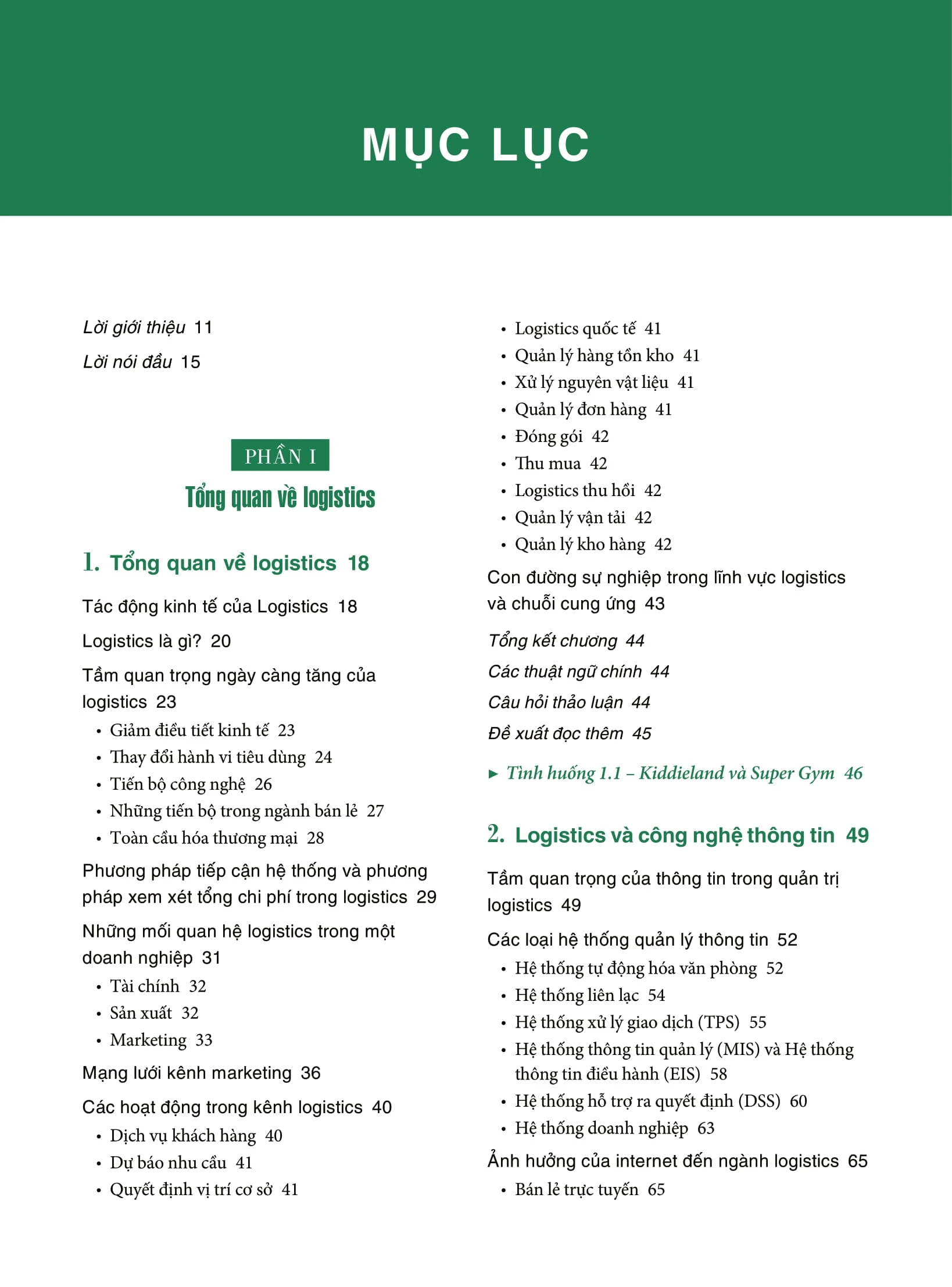 Logistics Và Quản Trị Chuỗi Cung Ứng - Bản Quyền