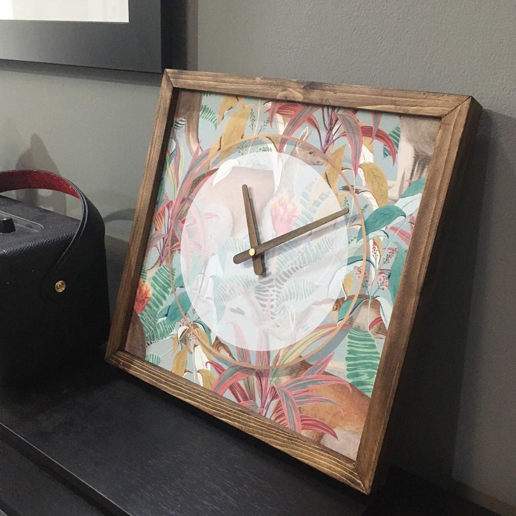 Đồng hồ treo tường gỗ Artclock Soyn C121