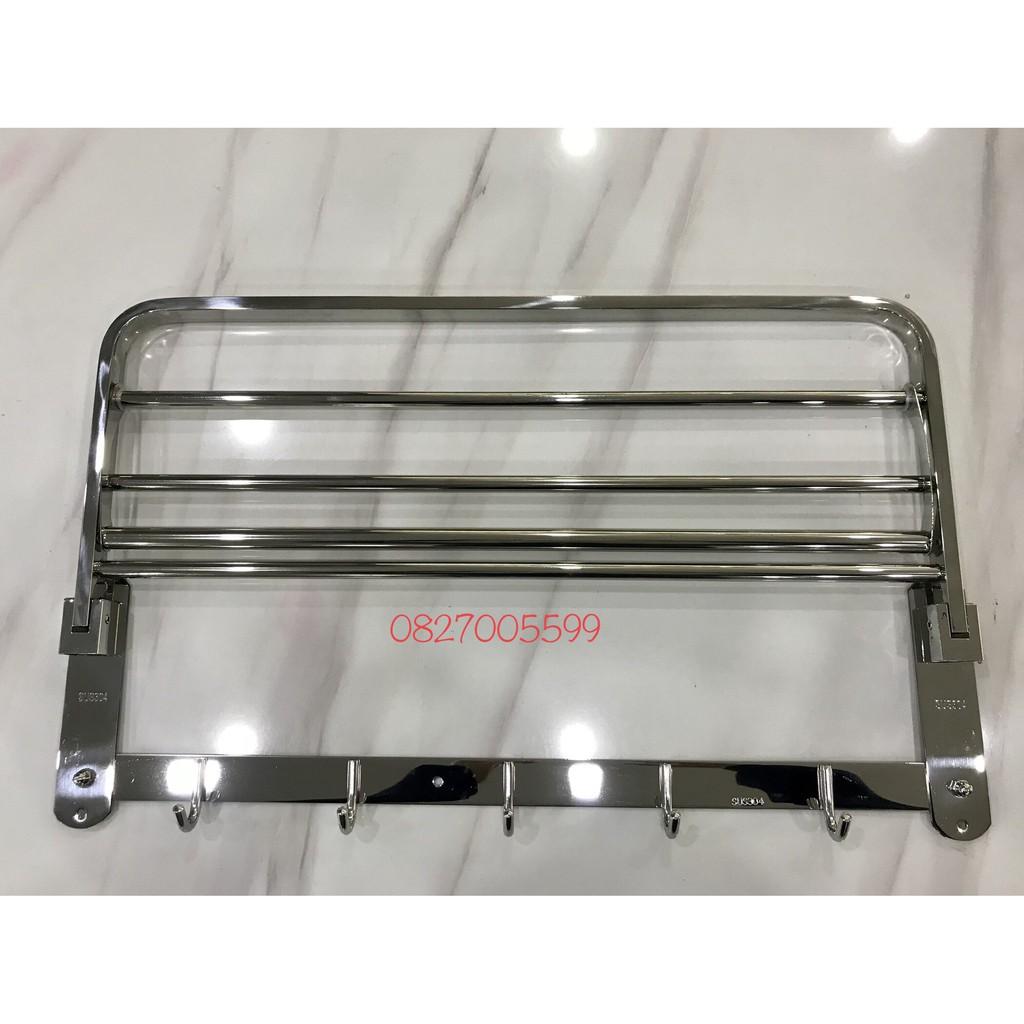 Giá treo khăn đa năng phòng tắm cao cấp Inox 304