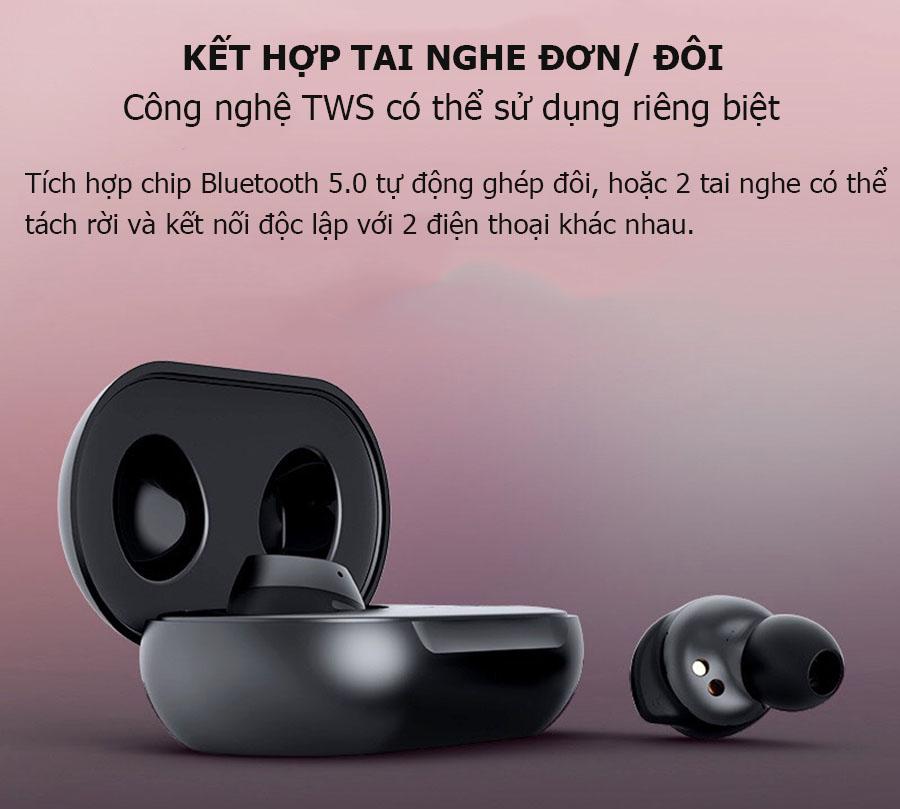 Tai nghe Bluetooth 5.0 - Nghe mọi nốt nhạc với EXTRA BASS