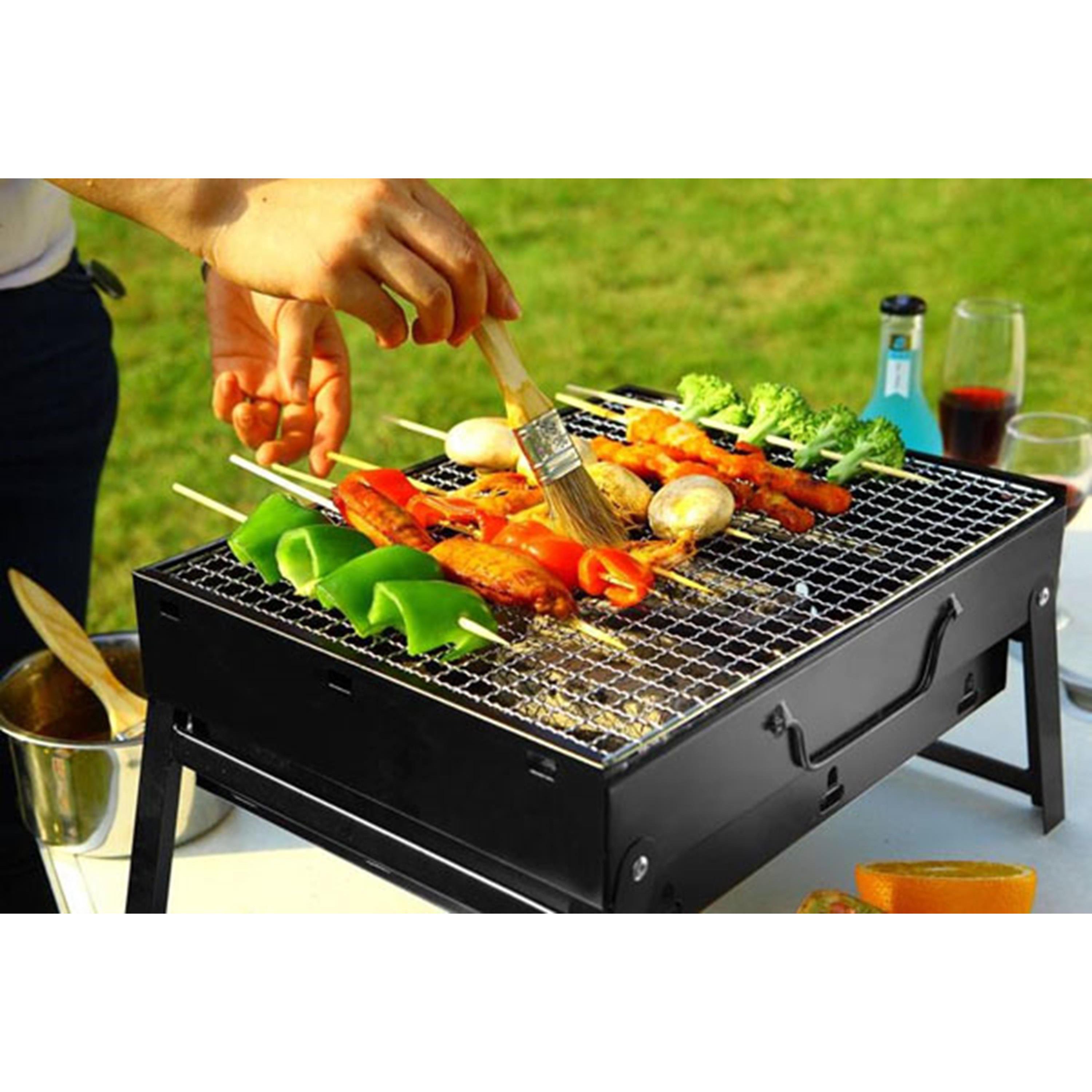 Bếp Nướng Than Hoa, Than Củi Vuông - Bbq Cao Cấp - Hàng Loại 1