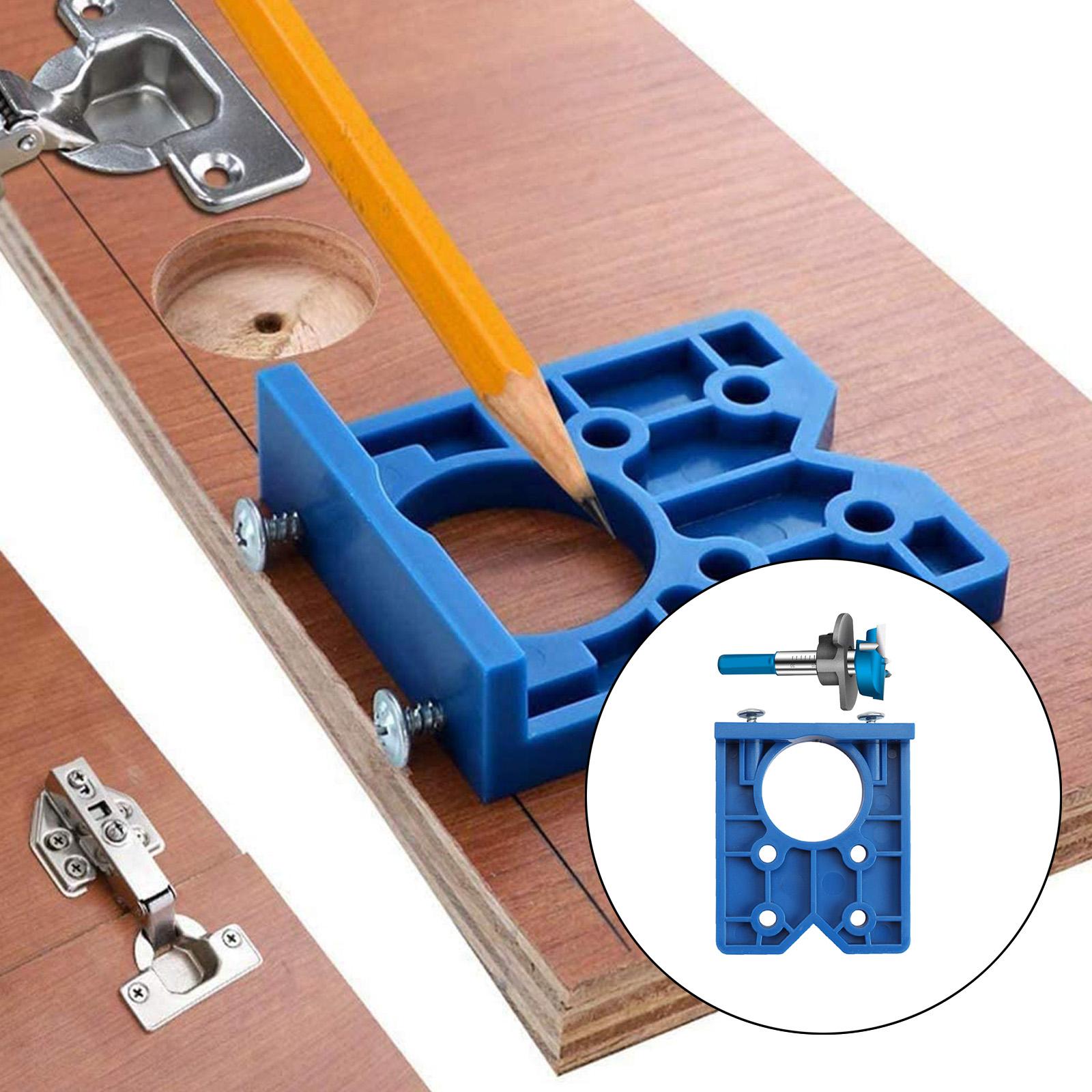 35mm Hinge  Drilling Wood  Drill  Guide Cabinet Door Tool