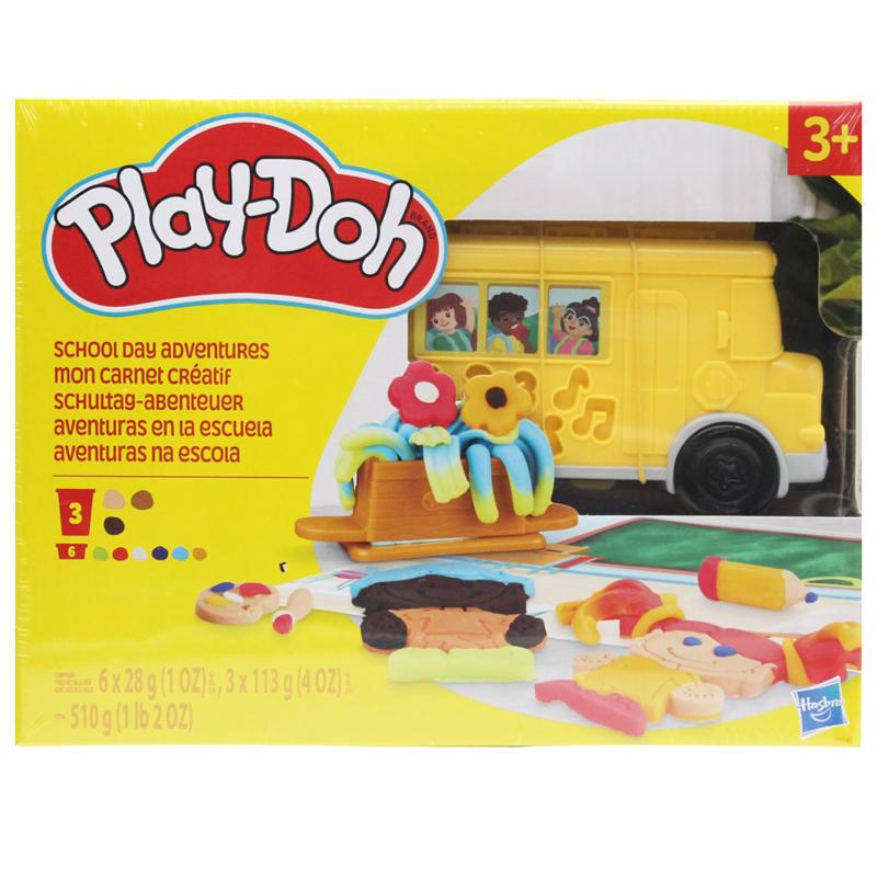 Bộ Đồ Chơi Bột Nặn Xe Buýt Vui Học - Playdoh F9140 (23 Chi Tiết)