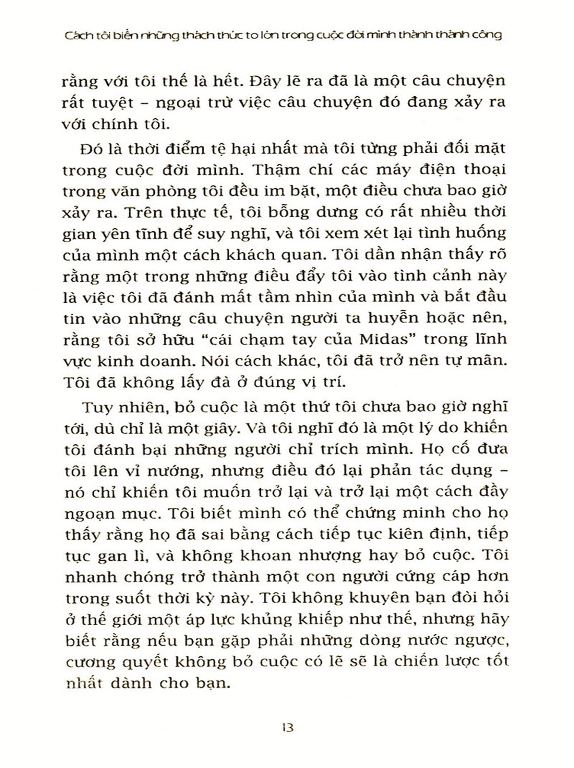 Đừng Bao Giờ Bỏ Cuộc (Donald Trump) - TRẺ