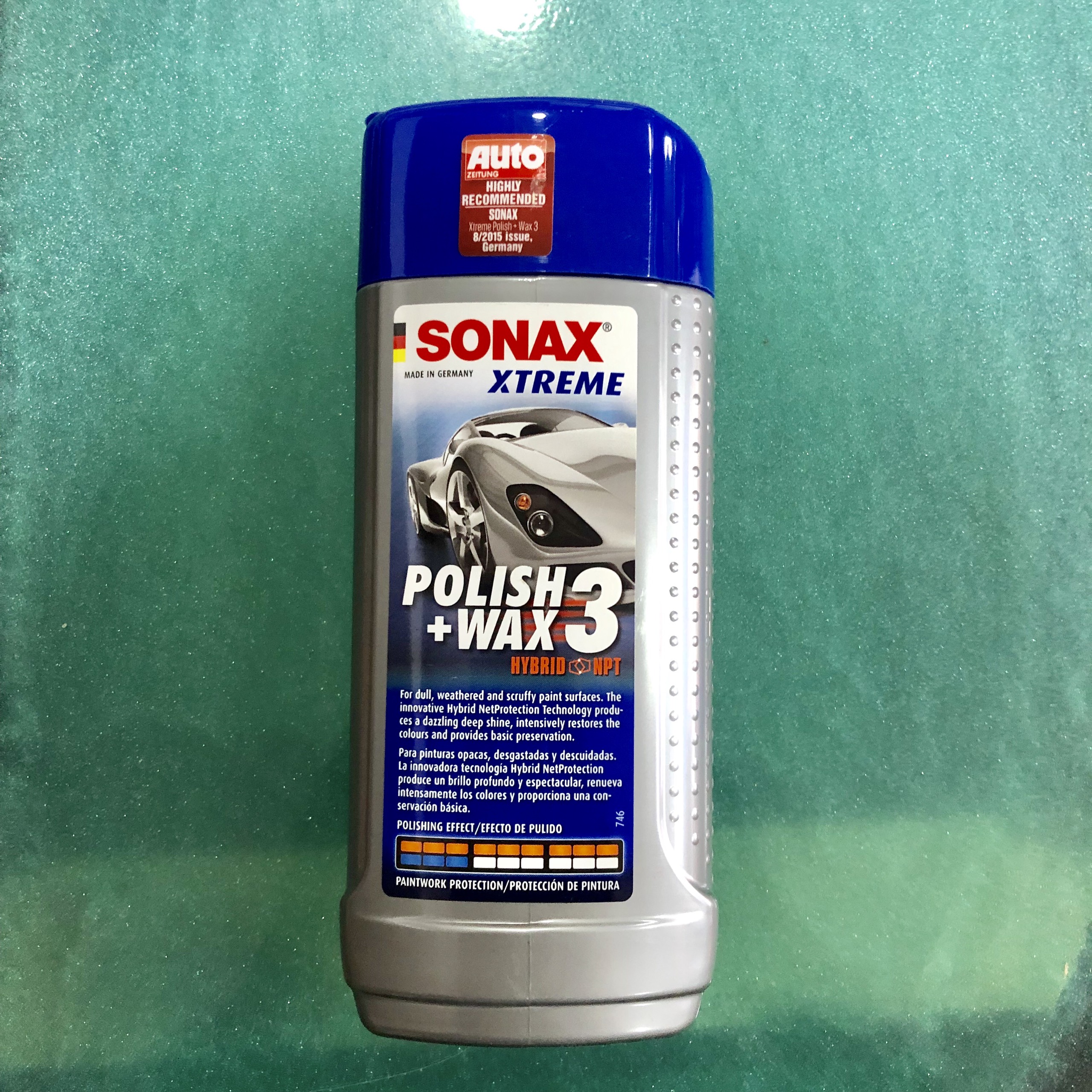 Dung dịch đánh bóng sơn xe Sonax Xtreme Polish Wax 3 250ml 202100