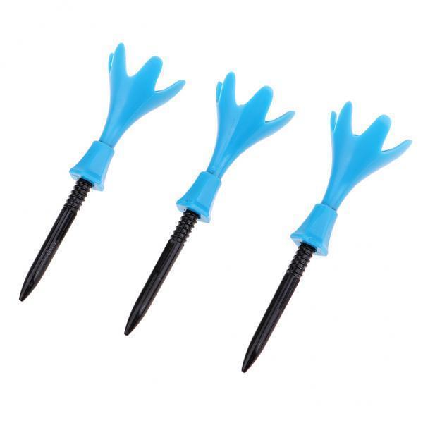2x 3Pcs Professional golf professional tees Golf Tee Golf Ball Holder Tees - Lightweight And Durable