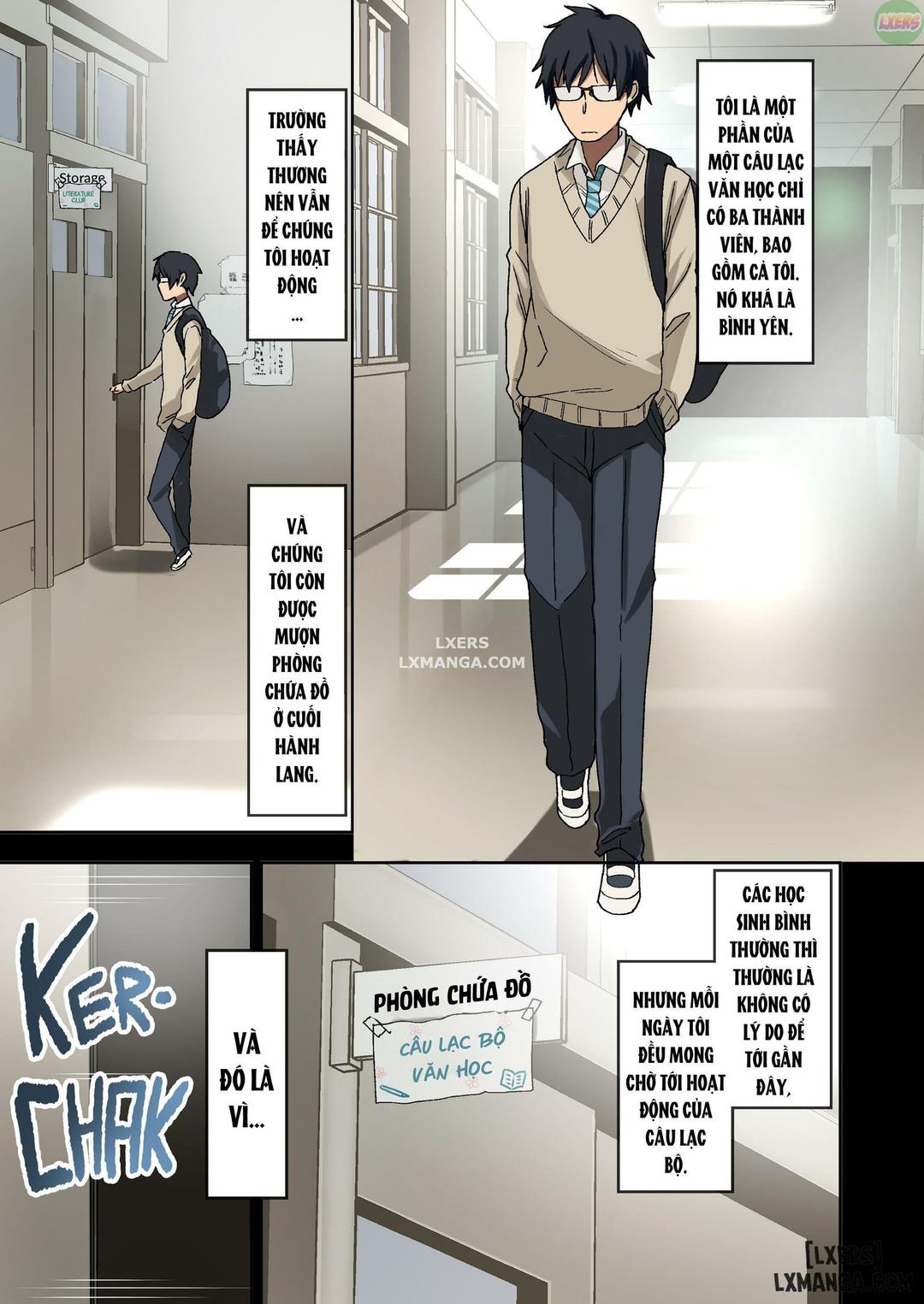 bí mật hư hỏng của tôi với tiền bối chapter 1 2