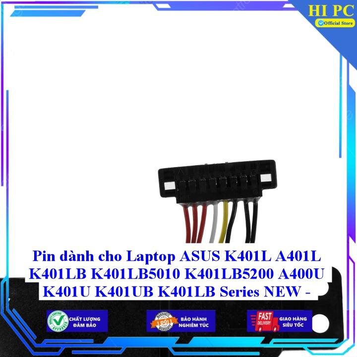 Pin dành cho Laptop ASUS K401L A401L K401LB K401LB5010 K401LB5200 A400U K401U K401UB K401LB - B31N1424 - Hàng Nhập Khẩu