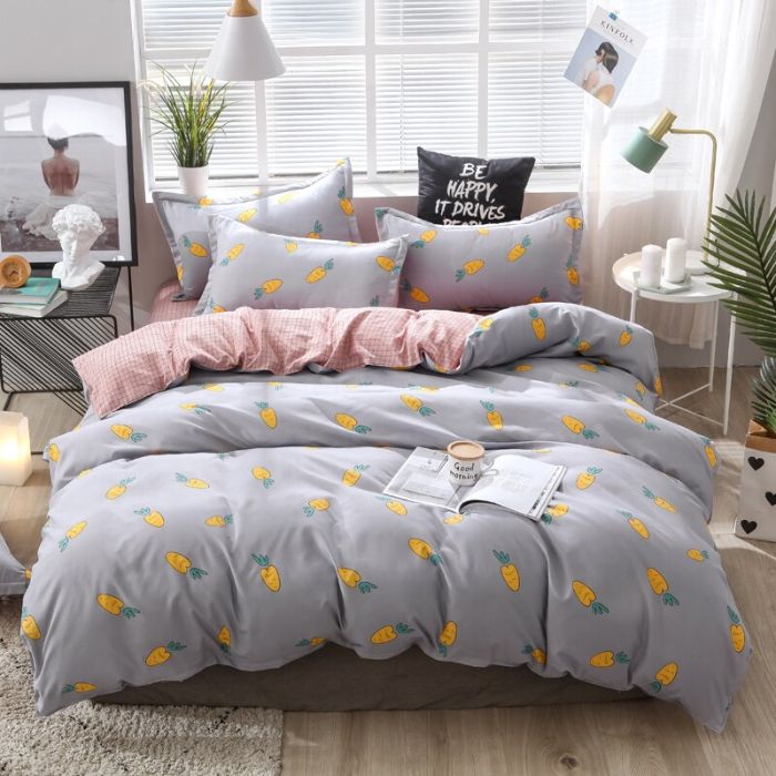 Bộ chăn ga gối Cotton cao cấp 1m6x2m THC180