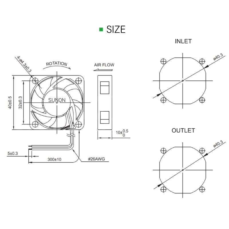 Mellow Sunon 12V/24V 3D Máy In Nhỏ Làm Mát Treo Nam Châm Chịu Lực 4010 Quạt Làm Mát Máy Đùn Hotend BLV MGN Cube Ender 3