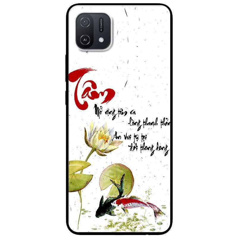 Ốp lưng dành cho Oppo A16K - Oppo A36 / A76 - Oppo Reno 7z 5G - Thư Pháp Tâm