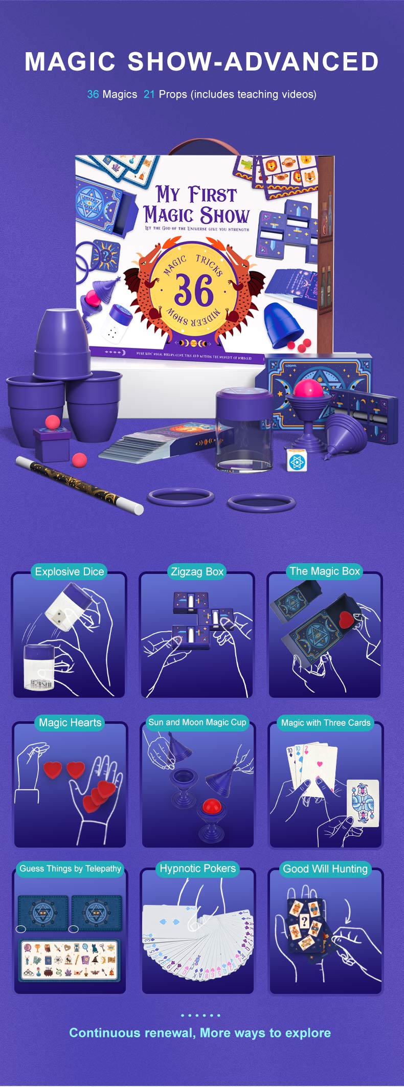 Đồ Chơi Ảo Thuật Gia Nhí MIDEER – My First Magic Show