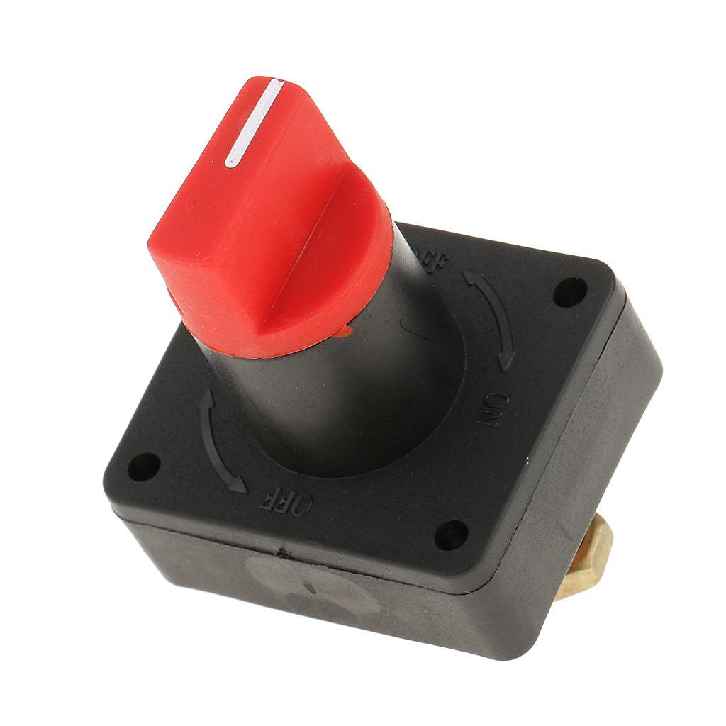 3Pcs 100A Battery Isolator Disconnect The Shutdown Switch for The Car Boot