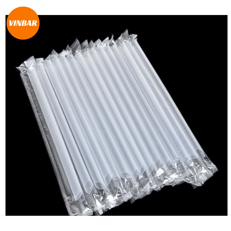 ỐNG HÚT TRẮNG PHI 6 CÓ MÀNG BỌC 0.5KG (10 BỊCH/CÂY) - ( 1 BỊCH KHOẢNG 390 ỐNG )