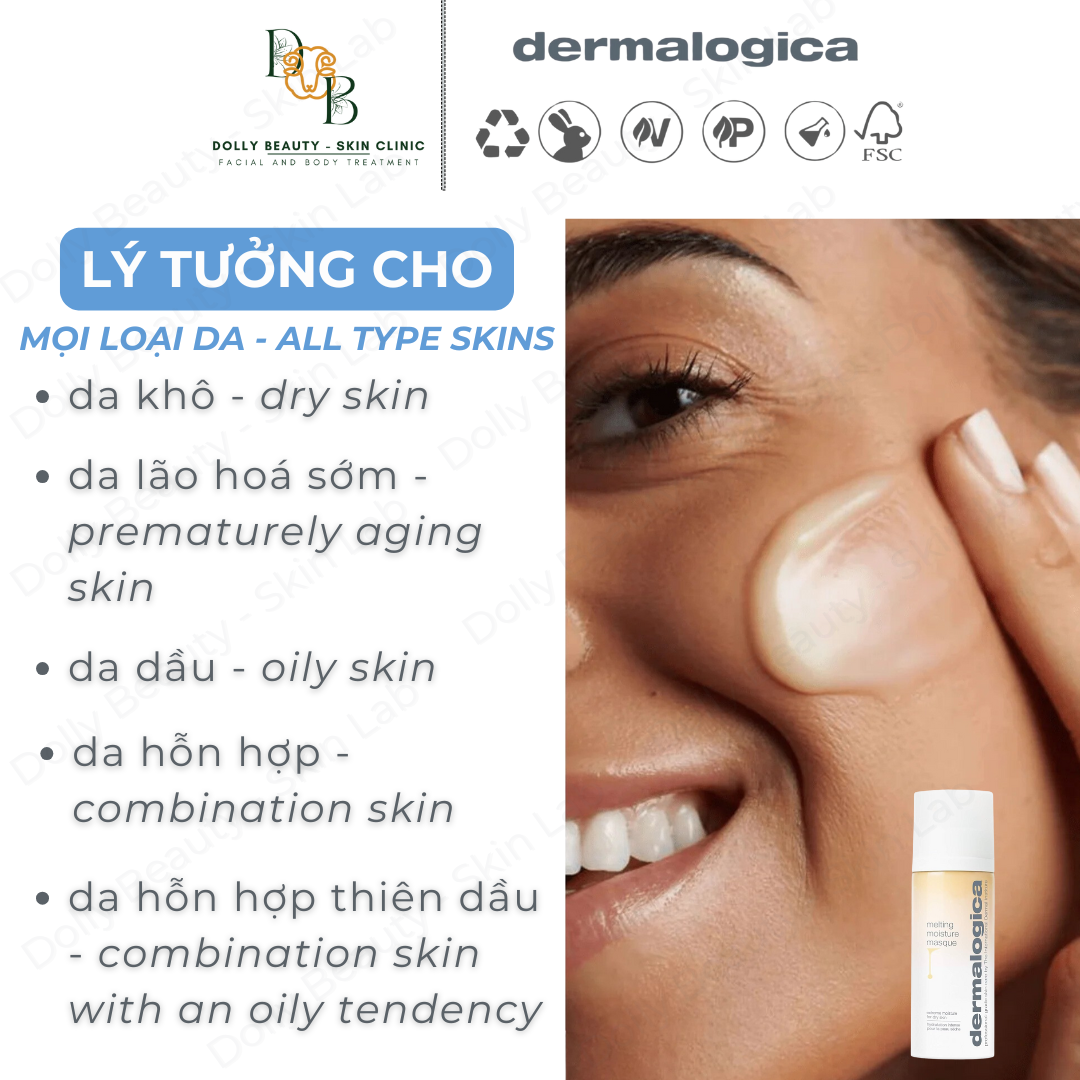 Mặt nạ cấp ẩm chuyên sâu MELTING MOISTURE MASQUE của Dermalogica