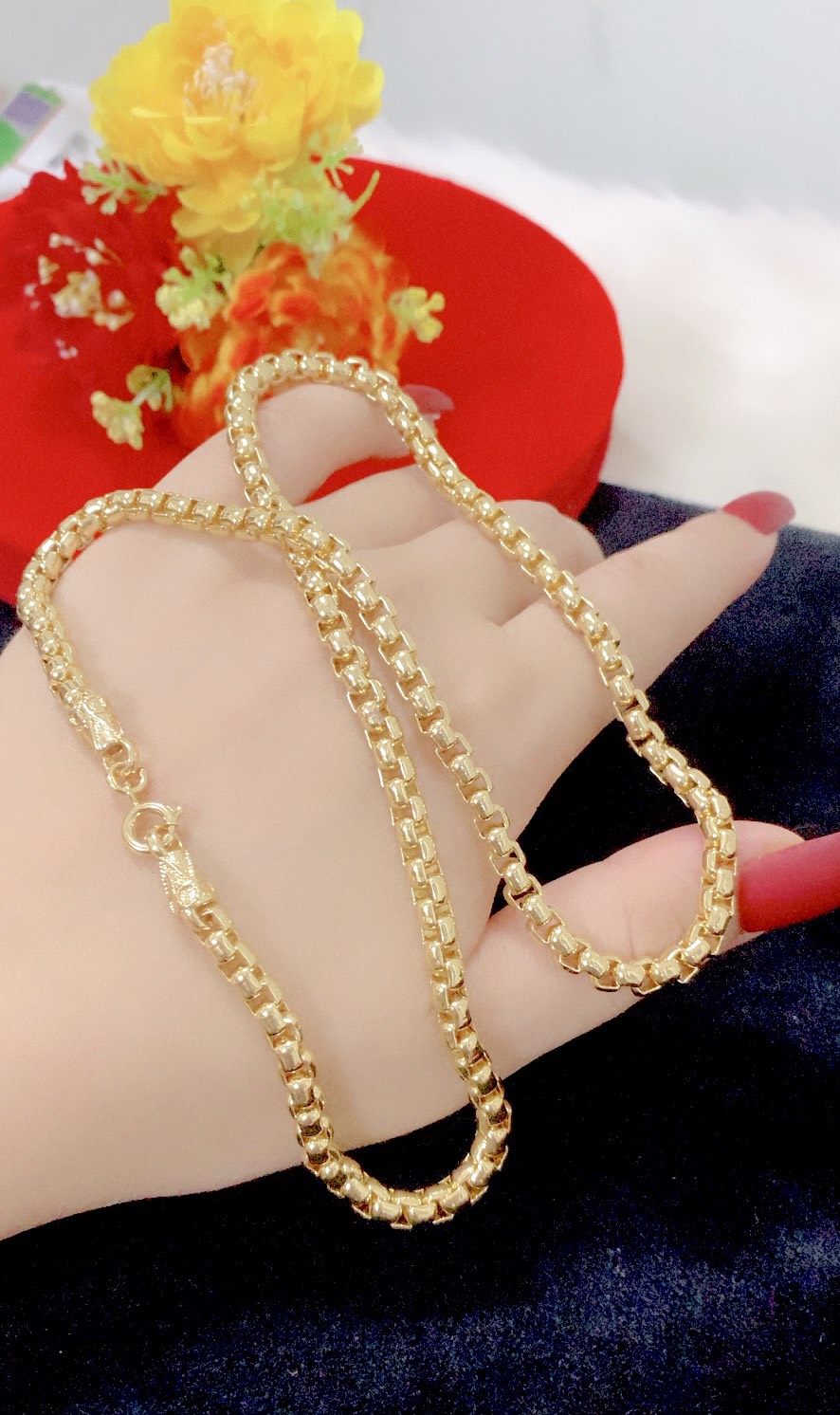 Lắc tay nam nữ mạ 24k cao cấp P758