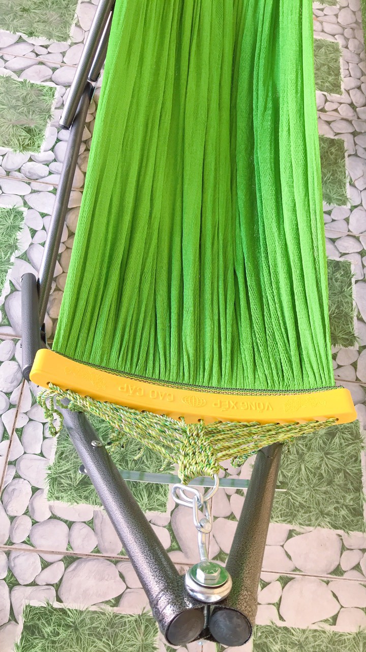 Võng lưới cán nhựa cho bé 2 lớp cỡ nhỏ