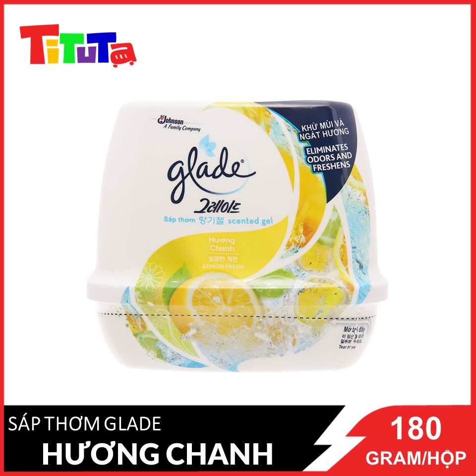 Sáp Thơm Glade Hương Chanh 180g