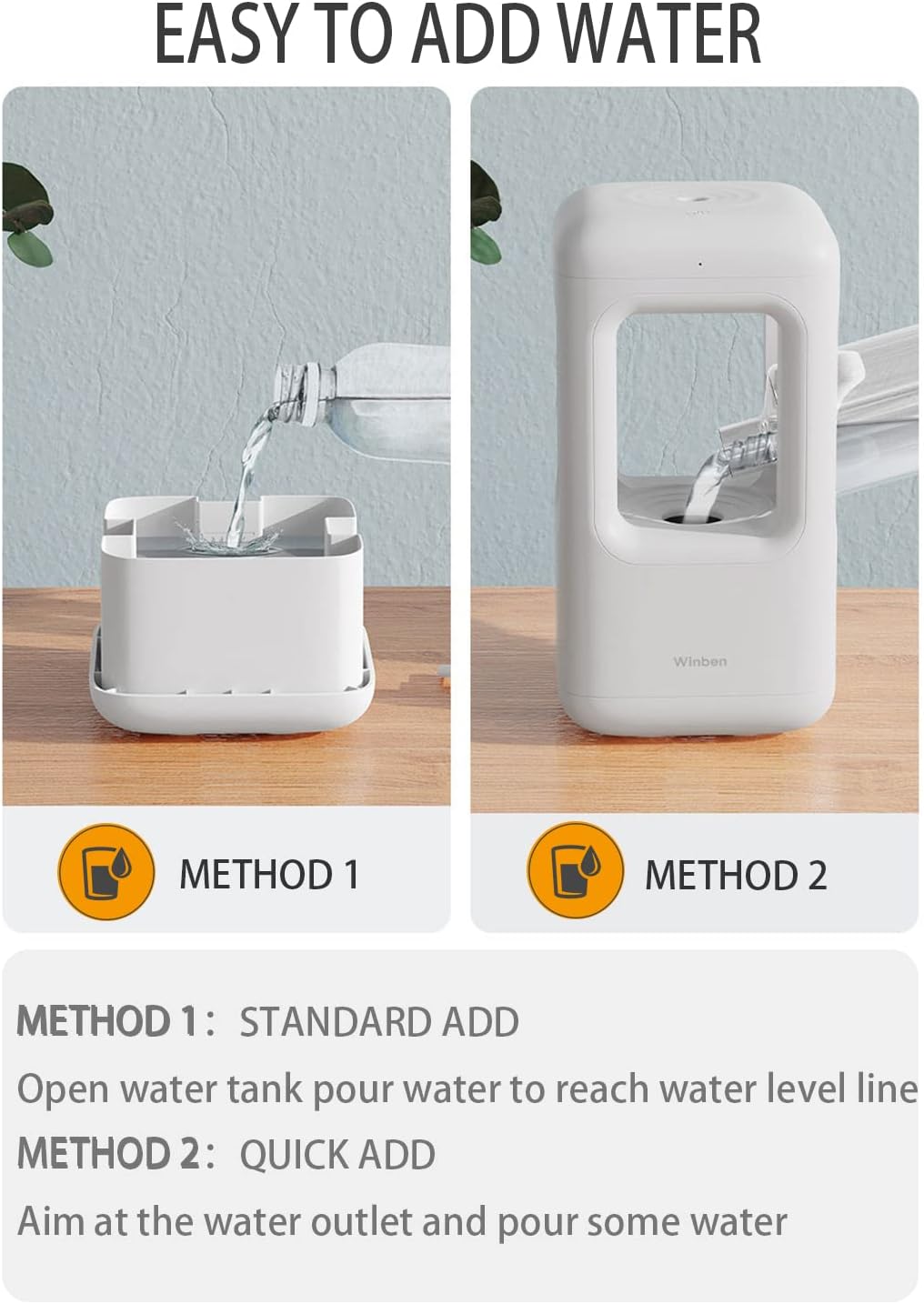 Máy Phun Sương Tạo Độ Ẩm Không Khí Xiaomi Beiwei KLS-08 Dung Tích 3L Lít - Hàng Nhập Khẩu