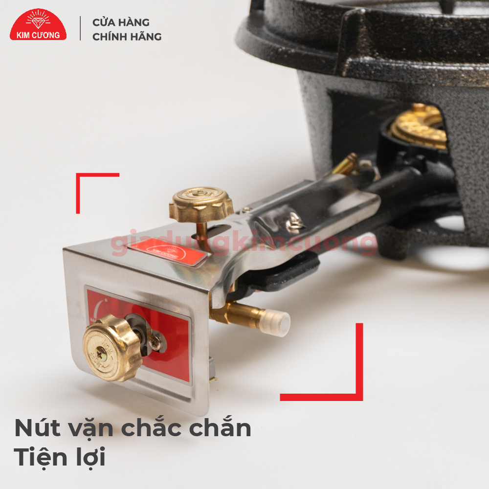 Bếp Khè Gas Công Nghiệp Kim Cương - Bếp Khò Ga Lớn - Hàng Chính Hãng